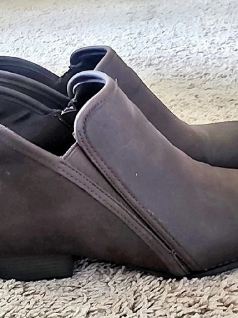 Esprit Brown Wedge Ankle Boots